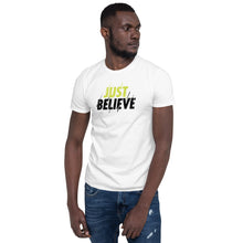 Load image into Gallery viewer, Limited Edition Just Believe T-Shirt
