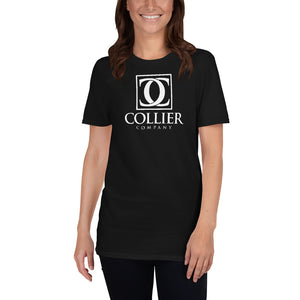 Collier Company Logo Short-Sleeve Unisex T-Shirt