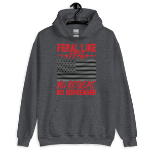 Limited Edition No Retreat No Surrender Unisex Hoodie