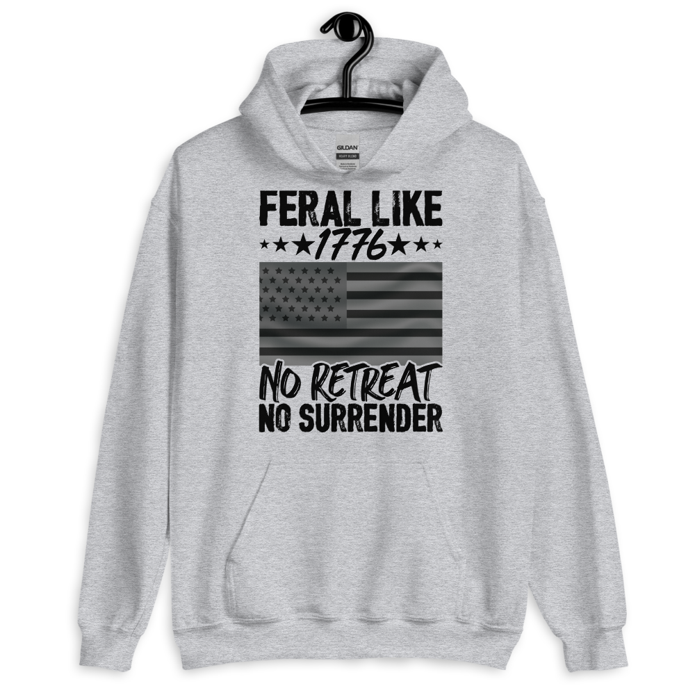 Limited Edition No Retreat No Surrender Unisex Hoodie